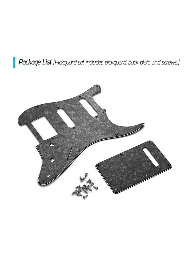 Generic - SSH Pickguard Set with Back Plate for American ST Electric Guitar - Image 1
