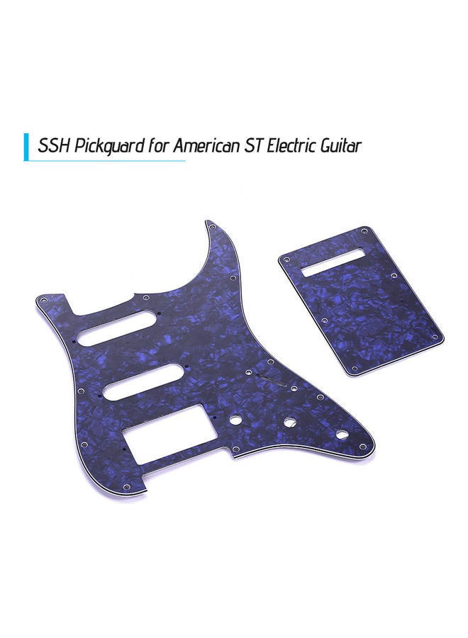 Generic - SSH Pickguard Set with Back Plate for American ST Electric Guitar - Image 1