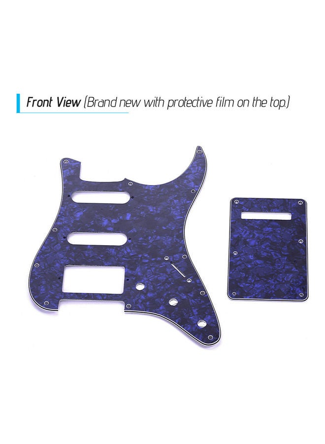 Generic - SSH Pickguard Set with Back Plate for American ST Electric Guitar - Image 1