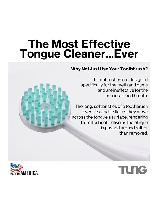 The Original Tung Brush White 9.06inch