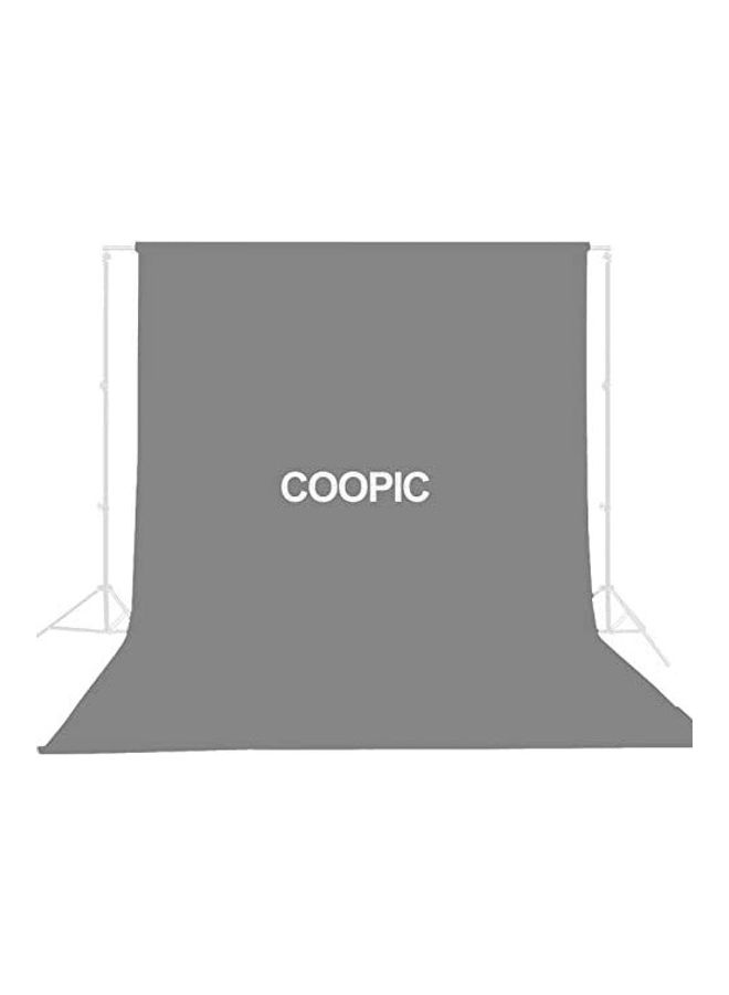 Coopic Photography Backdrop Background Cloth Grey - Image 1