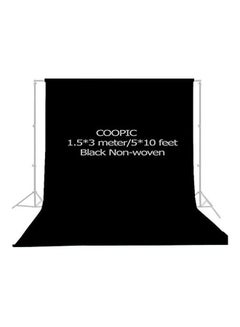 Coopic Non-woven Photography Backdrop Background Cloth Black 