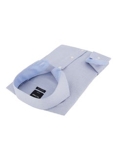 Olymp Shirt Motif Modern Fit Non-Iron Blue  - Image 1