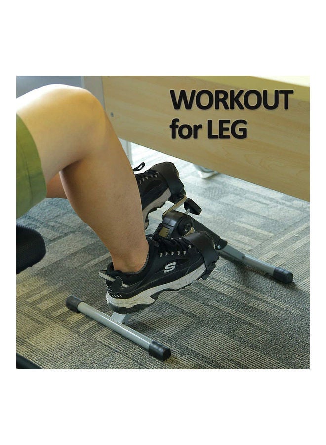 Fitness World - Pedal Exerciser Under Desk Bike With LCD Monitor Resistance 7.87 x 3.15 x 2.36inch 7.87 x 3.15 x 2.36inch - Image 1