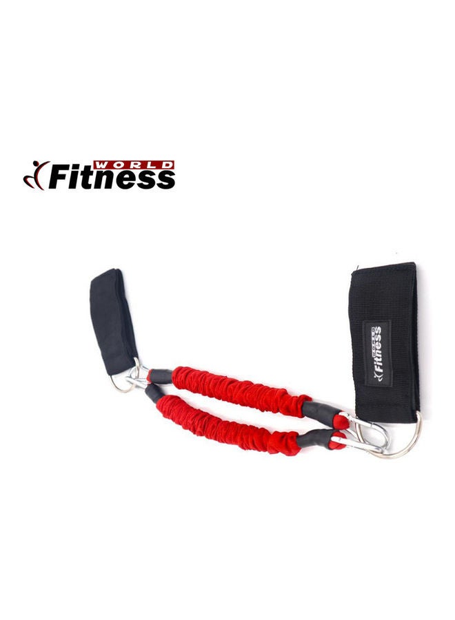 Fitness World Strength Legs Resistance Bands With Ankle Straps One Size - Image 1