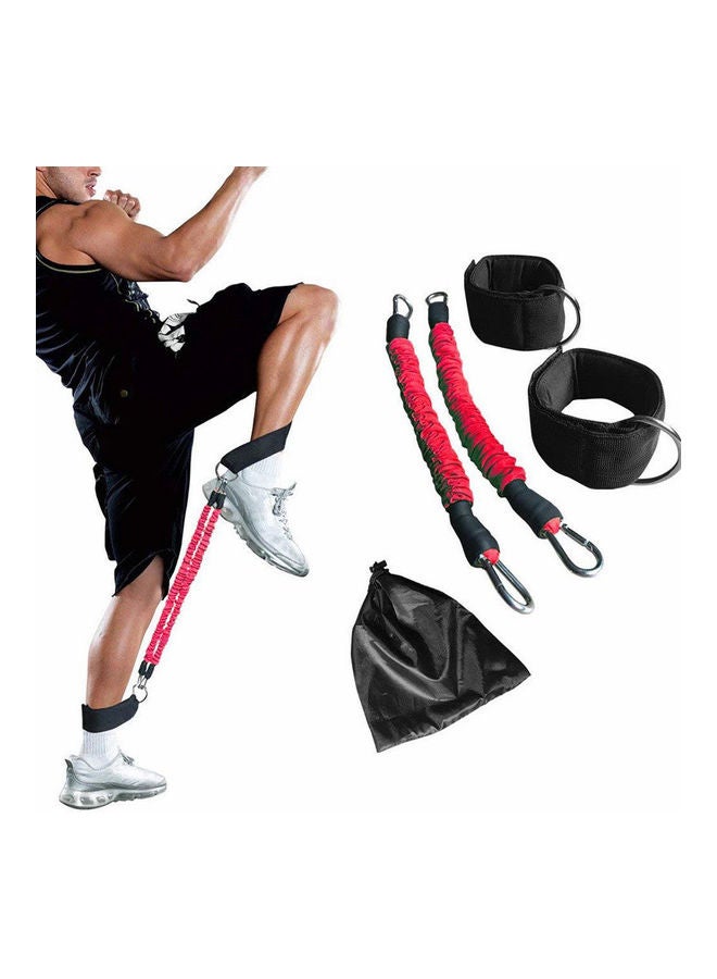 Fitness World Strength Legs Resistance Bands With Ankle Straps One Size - Image 5