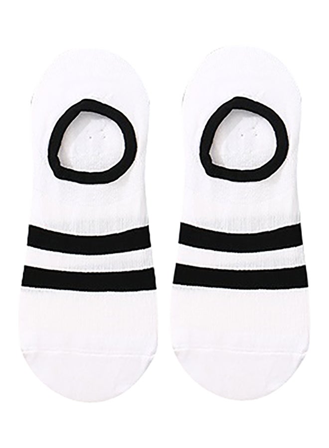 شيمي فوج Double Striped No Show Socks For Men Multicolour  - Image 1