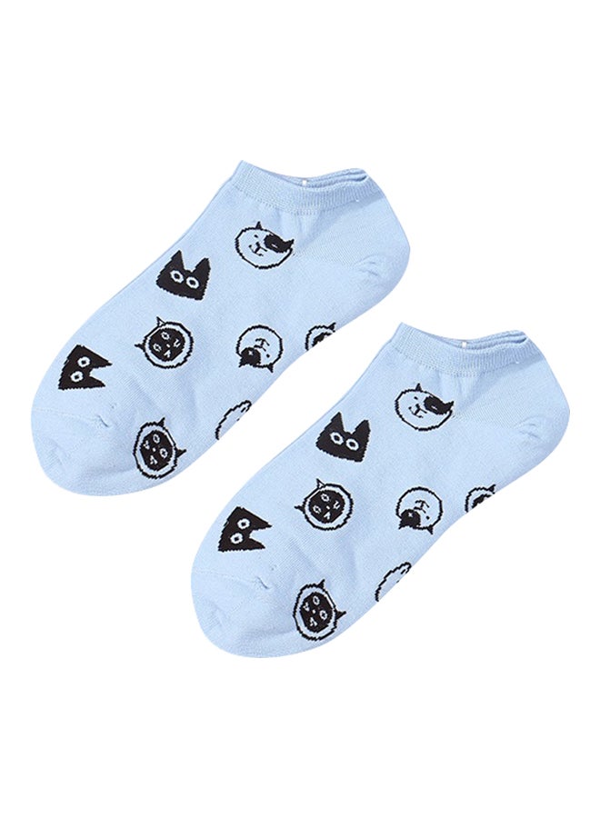 شيمي فوج Kitty Jacquard Short Socks For Women Multicolour  - Image 1