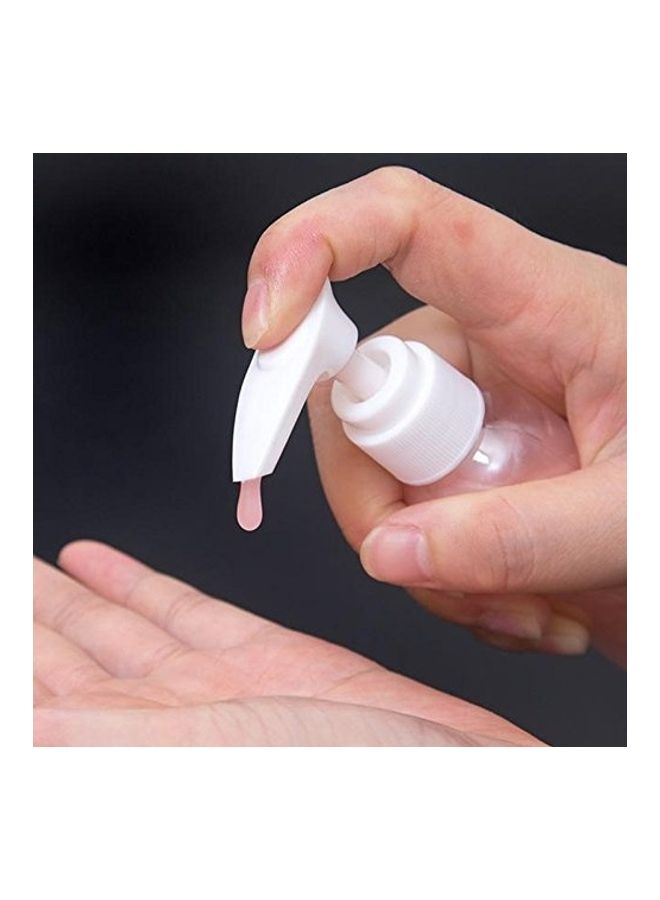 EMNDR 9-Pack Portable Empty Bottles Kit for Makeup Cosmetic Clear - Image 3