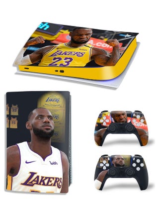 Printed Gaming Console and Controller Sticker Set For PS5 Disc Edition - v1628057581/N49745145A_1