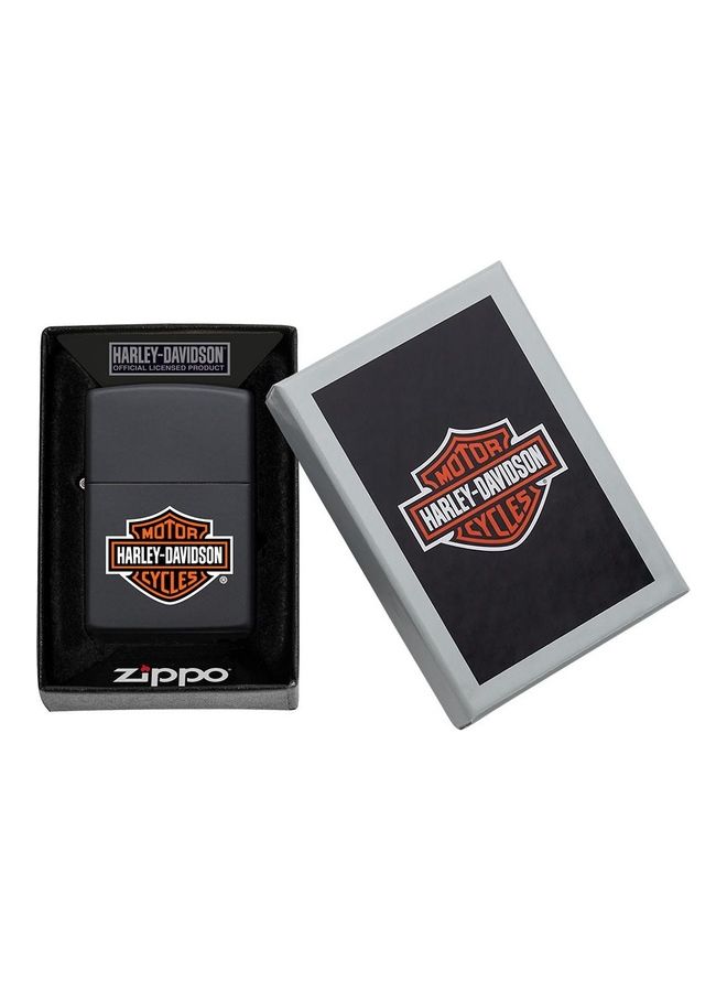 زيبو ولاعة مقاومة للرياح بتصميم شعار هارلي ديفيدسون الكلاسيكي بلون أسود مطفأ 2.25بوصة - Image 5