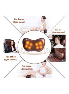 8 Roller Neck Back Shoulder Car & Home Pain Relief Pillow Massager - v1628058331/N49745207A_5