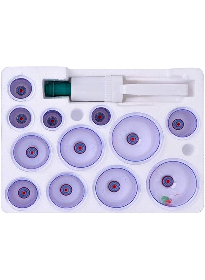 Generic Vacuum Cupping Therapy Hijama Set Multicolour  - Image 2