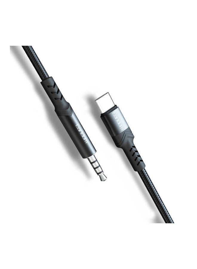 أيرلدوم كابل Type C Aux أسود - Image 3