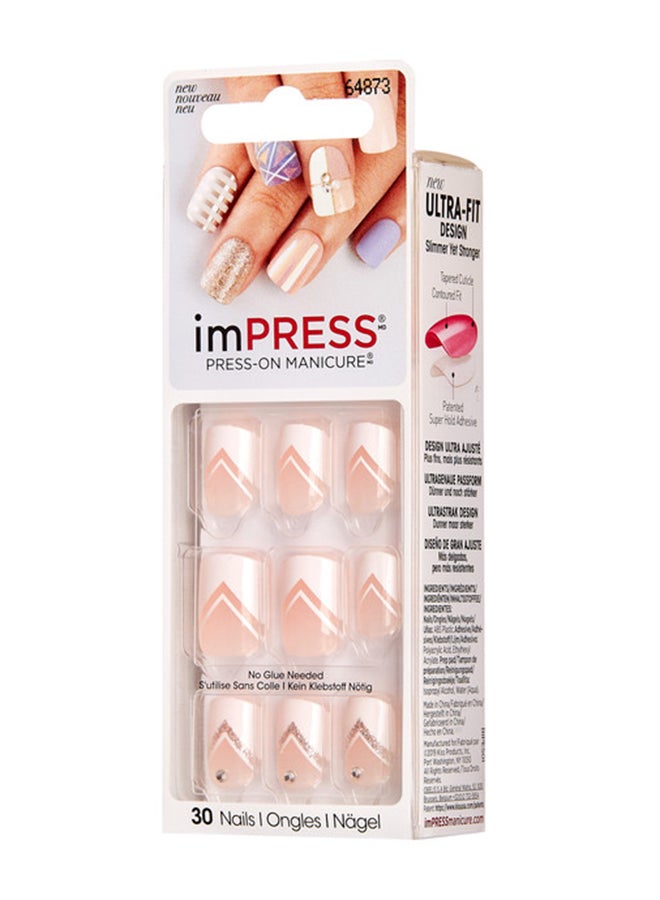 كيس إمبريس طقم طلاء أظافر بي واي إمبريس بوب ستار مكون من 30 قطعة أبيض/بيج - Image 3