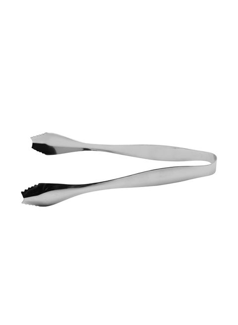 Ice Cube Tong Silver 18centimeter
