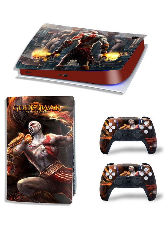 روك بو طقم ملصقات مطبوع لجهاز الألعاب وذراع التحكم لجهاز بلاي ستيشن 5 الإصدار الرقمي - Image 1