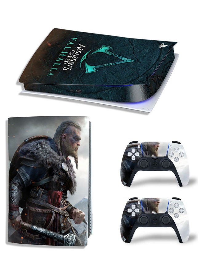 روك بو طقم ملصقات مطبوع لجهاز الألعاب وذراع التحكم لجهاز بلاي ستيشن 5 الإصدار الرقمي - Image 1