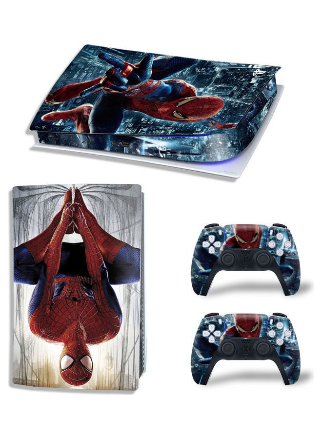 Rock Pow Printed Gaming Console and Controller Sticker Set For PS5 Digital Edition - Image 1