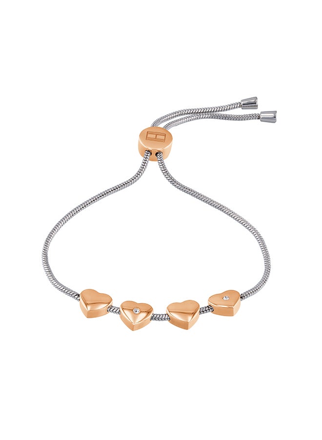 TOMMY HILFIGER Casual Women's Heart Charm Bracelet - 2780122  - Image 1