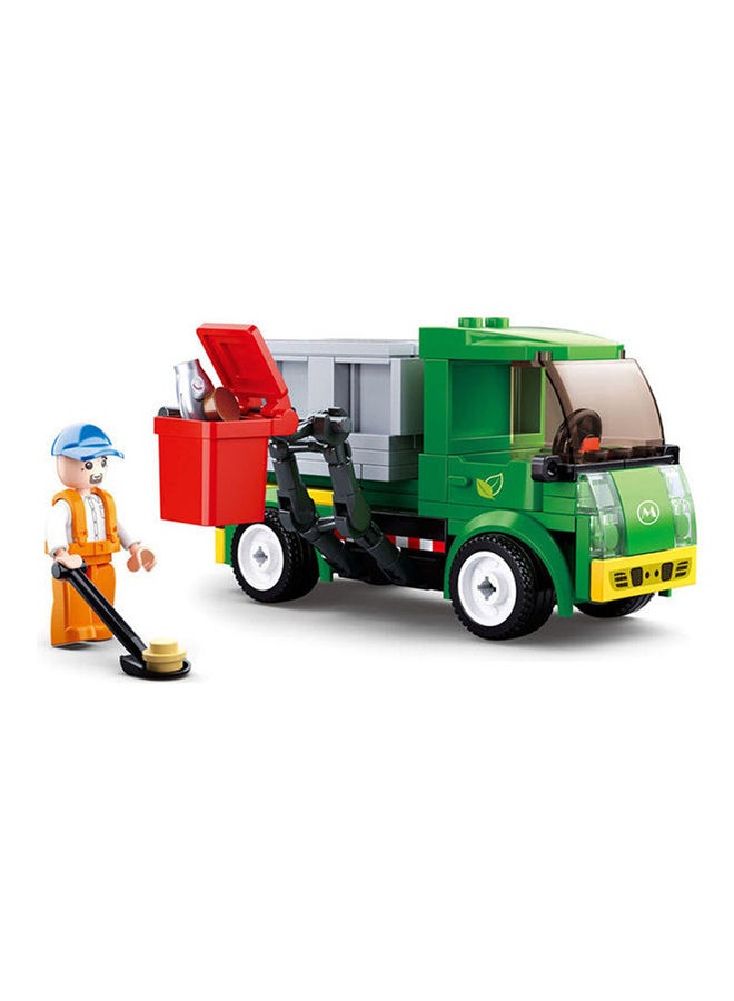 Sluban 131566 Town-Garbage Truck 118 6+ Years - Image 2
