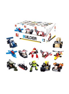 Sluban 131571 12-Piece Builders Toy Set 12 4+ Years  - Image 2