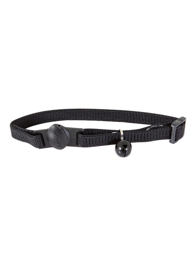 Pet Mate Breakaway Cat Collar Black 