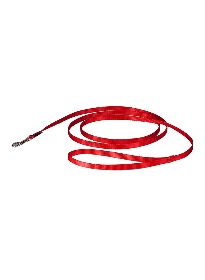 Pet Mate Nylon Dog Leash Red 