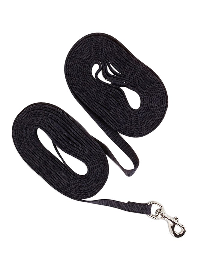 Pet Mate Aspen Pet Cotton Training Lead Black 