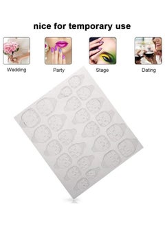 MissTiara 240-Piece Double Side Adhesive Nail Glue Sticker Clear  - Image 4
