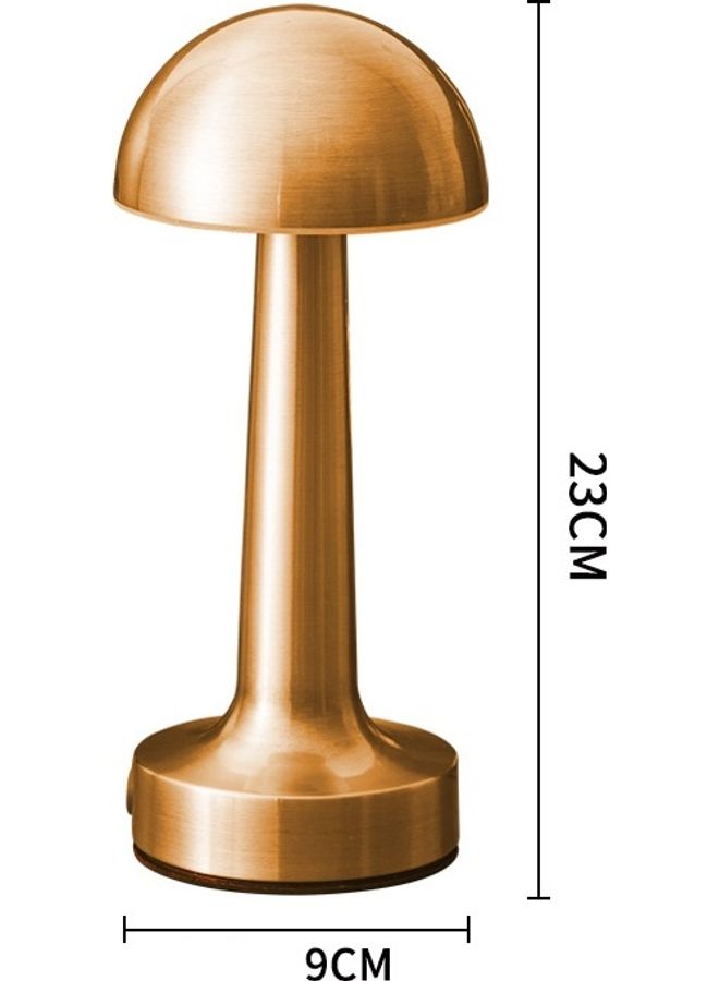 Decorative LED Table Lamp Gold - Image 2