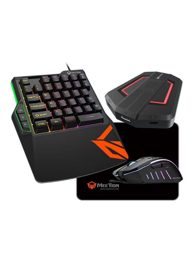 Meetion - Gaming Kit Console Keyboard and Mouse Bundle Converter -wired - Image 1