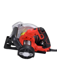 185mm - Multi-Purpose Circular Saw, Bevel Angle Joint Cuts, 65mm Cutting Depth, Depth & Angle Adjustment | Ideal for Wood, Mild Steel & Plastic Silver/Black/Red - v1628073305/N38539726A_1