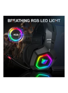 onikuma K10 RGB Gaming Wired Headset with Mic  - Image 2