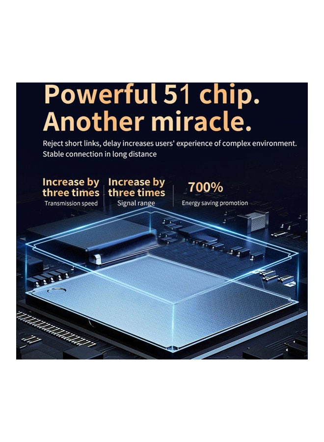 سماعة أذن صغيرة ترو بلوتوث 5.1 مزودة بميكروفون طراز MR-G20 أبيض - Image 2