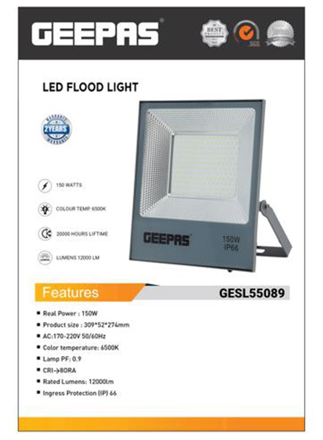 GEEPAS LED Flood Light White  - Image 4
