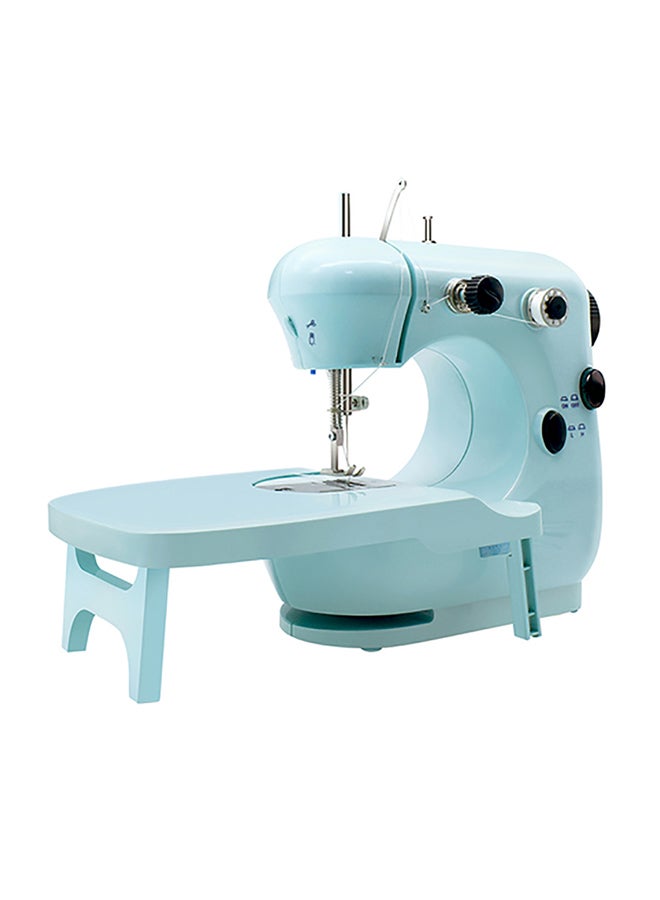 Household Mini Electric Sewing Machine Blue - Image 1
