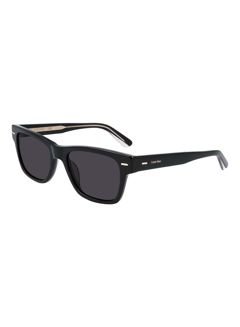 Men's Full Rim Acetate Modified Rectangle  Sunglasses  CK21528S-001-5318 - v1628076985/N49741168A_1