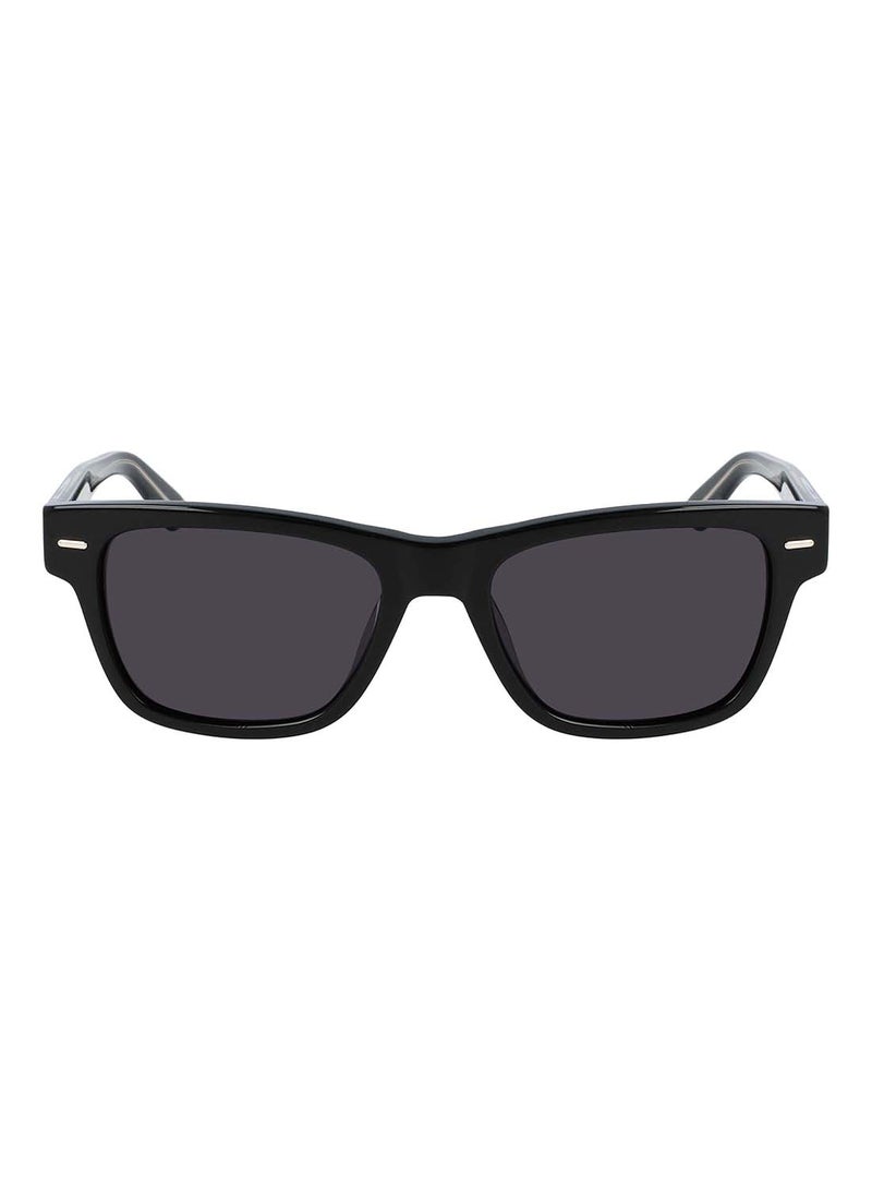 Men's Full Rim Acetate Modified Rectangle  Sunglasses  CK21528S-001-5318 - v1628076985/N49741168A_2