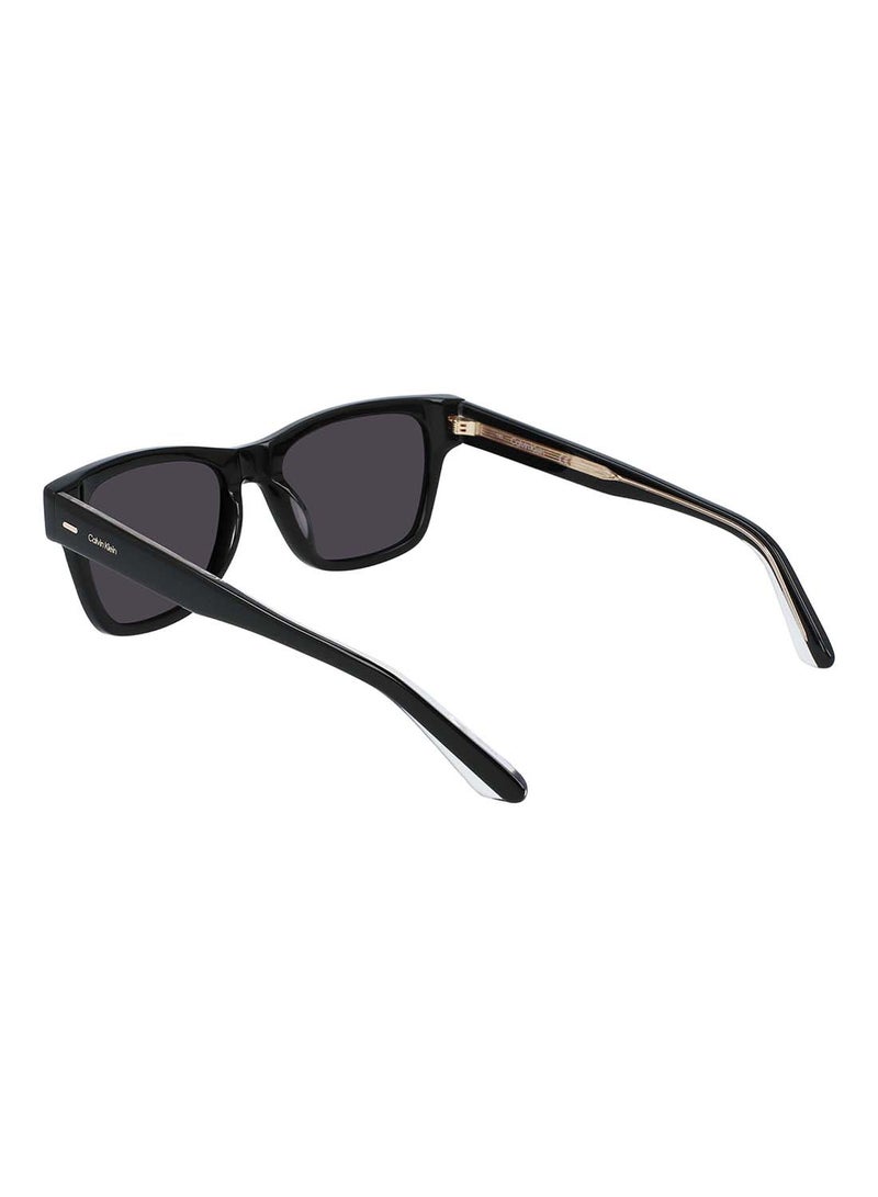 Men's Full Rim Acetate Modified Rectangle  Sunglasses  CK21528S-001-5318 - v1628076985/N49741168A_4