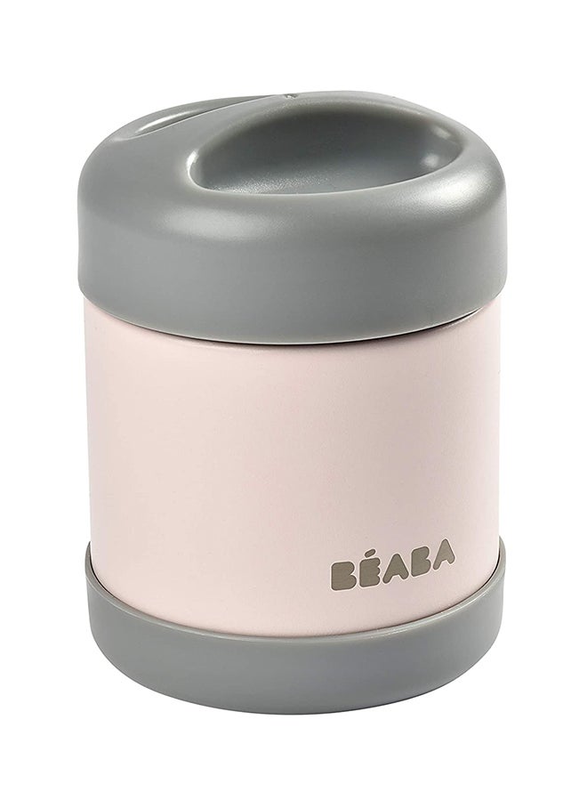 بيابا حافظة الطعام ثيرمو بورشن 300 مل - ضبابي داكن/ وردي فاتح - Image 2