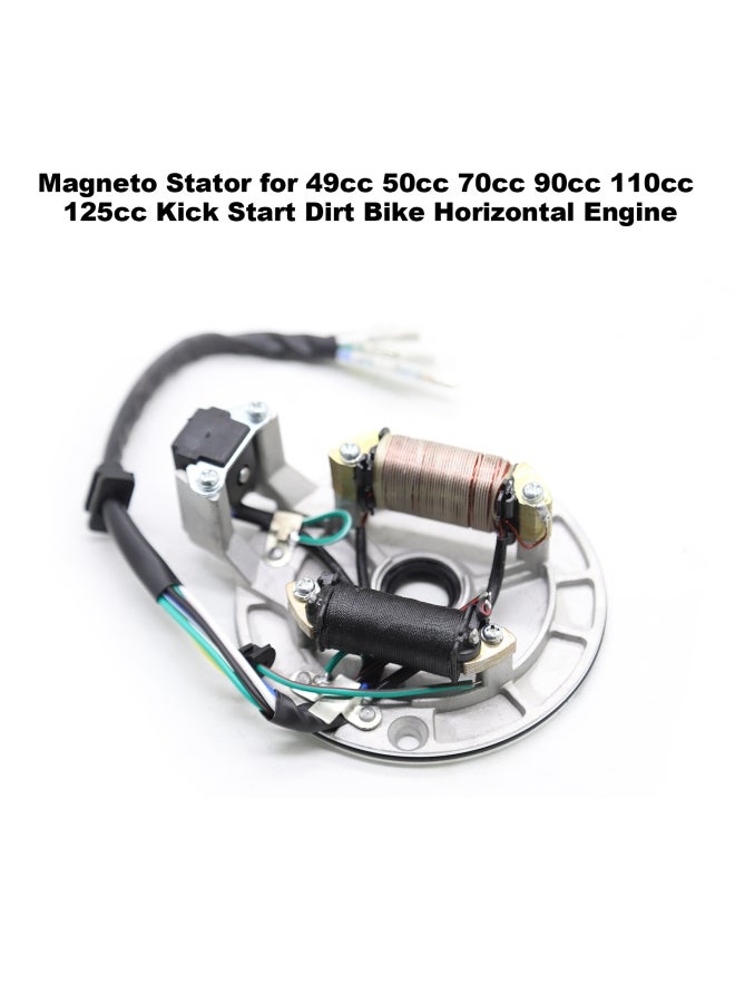 Generic Magneto Stator Kick Start Dirt Bike Horizontal Engine - Image 4