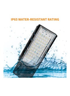 Generic 50W Street Light with Mounting Bracket Black/White  - Image 5
