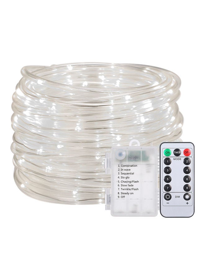 ماركة غير محددة حبل إضاءة LED بطول 12 مترا أبيض  - Image 5