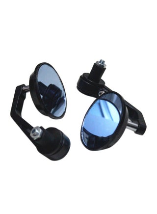 1 Pair Universal Motorcycle Round Shape Side Mirror - v1628077580/N49729149A_1