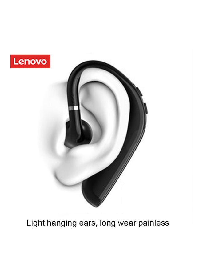Lenovo TW16 BT5.0 Business Earhook Single Headset Black - Image 4