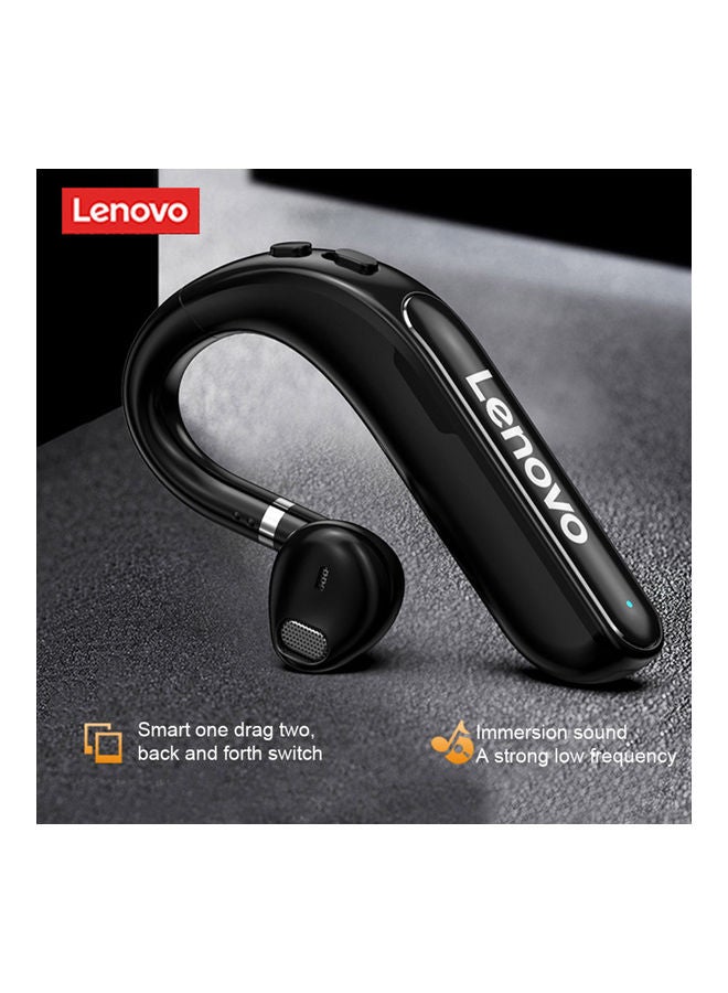 Lenovo TW16 BT5.0 Business Earhook Single Headset Black - Image 5
