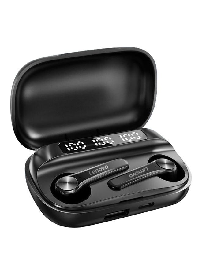 Lenovo QT81 Potable Wireless Bluetooth Headphones Black - Image 1