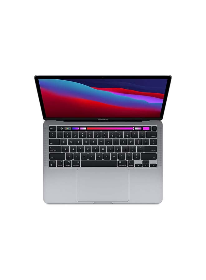 Apple - MacBook Pro MWP42 Laptop With 13.3-Inch Retina Display, Intel Core i5 Processor/16GB RAM/512GB SSD/Touch Bar And Touch ID ,Keyboard In Arabic English/Arabic Space Grey - Image 1