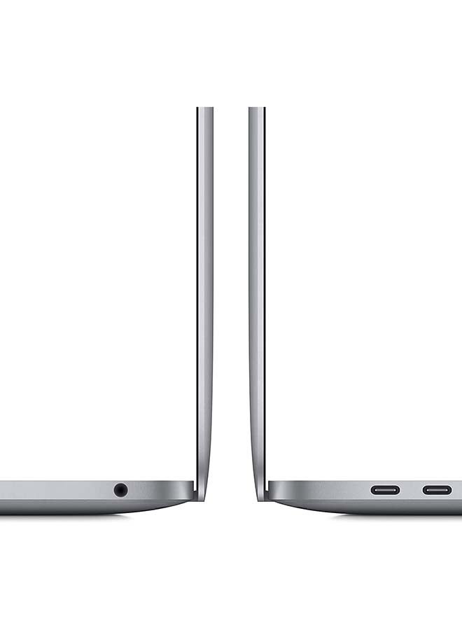 Apple - MacBook Pro MWP42 Laptop With 13.3-Inch Retina Display, Intel Core i5 Processor/16GB RAM/512GB SSD/Touch Bar And Touch ID ,Keyboard In Arabic English/Arabic Space Grey - Image 1